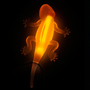 Großhandel Halloween-Produkte Light Stick Gecko Spielzeug im Dunkeln leuchten