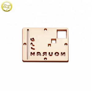 <span class=keywords><strong>Étiquette</strong></span>s de <span class=keywords><strong>vêtement</strong></span> en forme de diamant, logo 3D personnalisé, <span class=keywords><strong>étiquette</strong></span> de <span class=keywords><strong>vêtement</strong></span> en métal creux avec 2 trous - Product Image 6