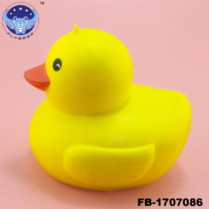 2018 Flybear Lente Hausse Détendue Squeeze Jaune Canard, Cartoon Poupée Crème Décompression Jouets - Product Image 1