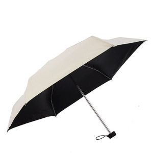 Mini Ombrello Stile Giapponese con Logo Personalizzato, Pieghevole in 5 Sezioni, Leggero, Antivento, Compatto, da Viaggio, Antipioggia in Plastica - Product Image 6