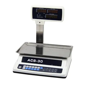 40kg ACS sistema elettronico manuale delle scale acs bilancia elettronica