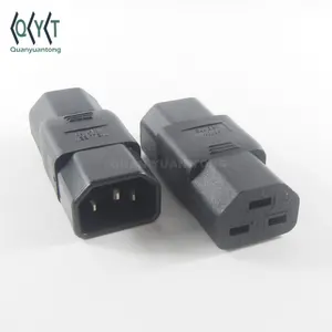 2017 Newest IEC C14 to C21 UPS power plug adapter 10A to 16A electric converter WA-0168