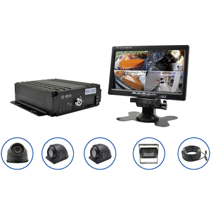 Camera Xe Buýt Xe Tải Hộp Đen Hệ Thống Giám Sát An Ninh 4CH 720P Mobile AHD DVR Máy Ghi Âm Video Thời Gian Thực - Product Image 2