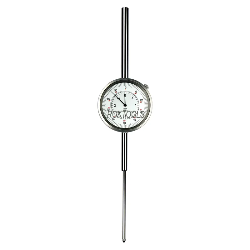 ROKTOOLS 0-4 Imperial Inch Dial Indicator Dial Gauge 0.001in Resolution Similar To Mitutoyo Mahr