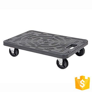 Buen proveedor plyplastic plástico movimiento mover's <span class=keywords><strong>Dolly</strong></span> para almacén - Product Image 2