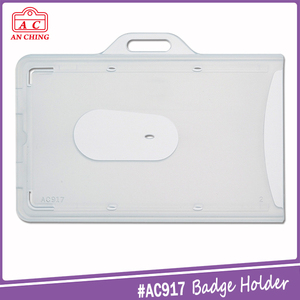 Cordón con Porta Identificación de Plástico Duro Transparente para Oficina/Escuela, Opción de Logotipo Personalizado - Product Image 4