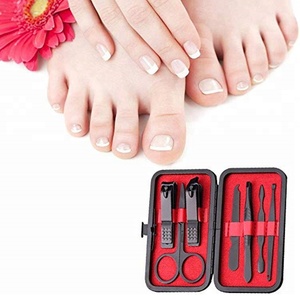 Profesional de acero inoxidable negro dedo uñas y uñas Clippers Sharp cortador de uñas - Product Image 5