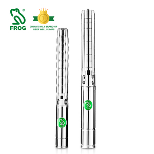 Alta capacidad fuerte <span class=keywords><strong>anti</strong></span> arena bomba de pozo profundo 6 pulgadas Acero inoxidable sumergible bomba de agua eléctrica - Product Image 2
