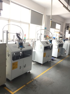 3 trục AB hai phần Thành phần chất lỏng Silicone Epoxy nhựa PU keo tự động Dispenser pha chế trộn bầu điền máy - Product Image 6