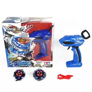 Wholesale toys kids metal blade arena spinning top battle overlap merge spin top toy