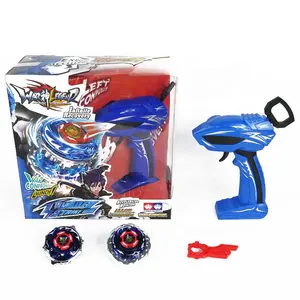 Jouets en gros pour enfants, lame en métal arène spinning top battle crossing fusion spin top toy