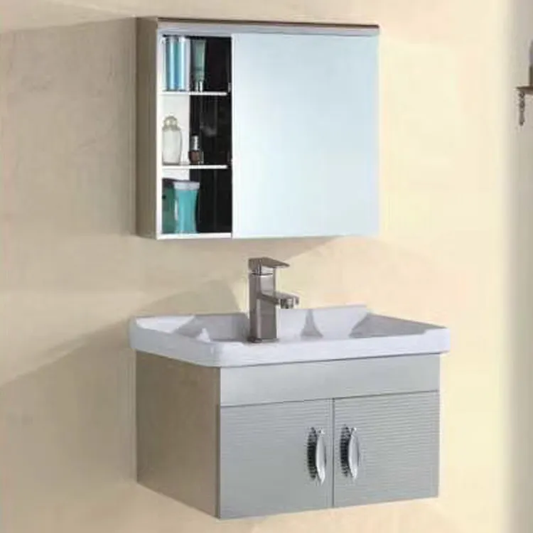 HS-15511, oferta especial, mueble de tocador de baño de acero inoxidable