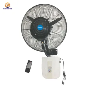 26 "Wand montage guter Preis Wassernebel ventilator mit Fernbedienung Außen nebel ventilator