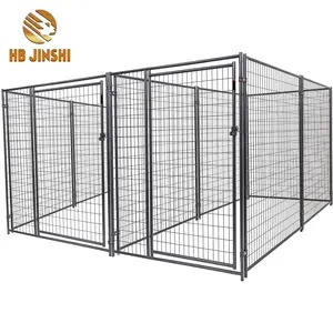 Cage de jeux pour chiens, cm, clôture de grande taille en métal, extérieur