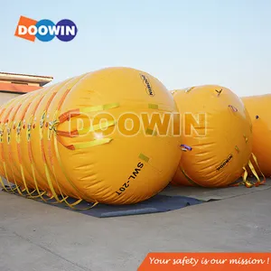 Dock floating marine salvage radio frequency welding Buoyancy Air Lift Bag pvc coated fabric