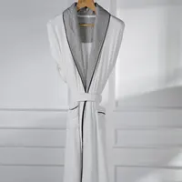 Luxe Custom Wit Hotel Collectie 100 Katoenen Badstof Badjas Voor Man