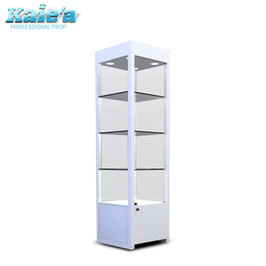 <span class=keywords><strong>Vitrina</strong></span> de exhibición de joyería de lujo de vidrio, de diseño moderno, Mostrador de joyería de centro comercial, <span class=keywords><strong>vitrina</strong></span> de metal iluminada - Product Image 2