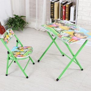 Ghế Trẻ Em Và Bàn Gấp Để Học Bàn Và Ghế Đồ Nội Thất Giá Rẻ - Product Image 2