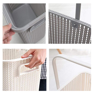 Baño estilo fresco y elegante cesto de plástico polipropileno para la <span class=keywords><strong>colada</strong></span> - Product Image 5