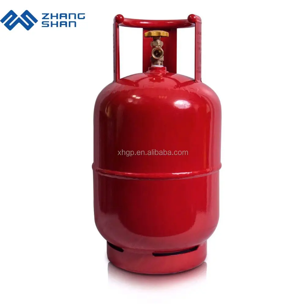 Zhangshan Portable 11KG En Vrac GPL Gaz Cylindre En Acier Réservoirs De Stockage De Haute Qualité