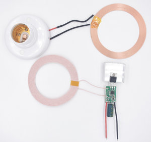 Taidacent 24 V ~ 30 V 30 W Senza Fili Induttivo Accoppiamento Trasmissione di Energia Senza Contatto di Alimentazione Circuito di Trasferimento - Product Image 1