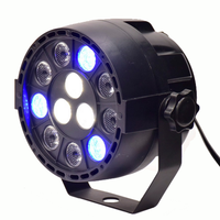 Projecteur LED Par 12*1W RGBW DMX512 à activation sonore pour éclairage de scène, mariage, DJ, fête