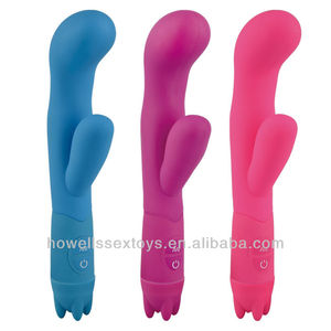 Vibratore in Silicone ABS a 10 Funzioni, Grande G-Spot, 10 Modalità di Vibrazione, Pulsazione e Scalata, Impermeabile, in Rosa, Viola e Blu - Product Image 2