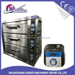 3 Deck Panificio Forno A Gas Sparato Per La <span class=keywords><strong>Pizza</strong></span> - Product Image 5