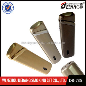 ไฟแช็ค DEBANG แบบเติมได้ ทนลม ผลิตจากโลหะผสมสังกะสี สี<span class=keywords><strong>ทอง</strong></span> แบบเปลวไฟเปิด สำหรับจุดบุหรี่ ดีไซน์เรียบง่าย ได้รับการรับรองมาตรฐาน CE เหมาะสำหรับแจกเป็นของขวัญ - Product Image 3