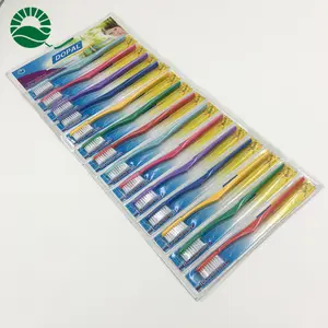 Brosse à dents rigide à Filaments, lot de 12 pièces de <span class=keywords><strong>cintre</strong></span>, prix bon marché - Product Image 1