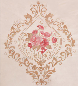 Pour la maison Textile luxe moderne 100% Polyester 200TC 3 pièces microfibre broderie housse de couette ensemble - Product Image 3