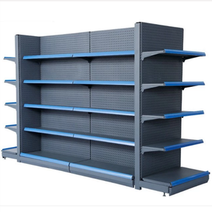<strong>Cheapest</strong> Factory Price Double Sides Gondola <strong>Shelving</strong> Heavy Duty Good Quality Supermarket Shelf - Product Image 1