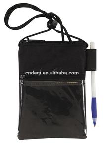 Portefeuille <span class=keywords><strong>de</strong></span> voyage à bandoulière réglable, sac pour <span class=keywords><strong>badge</strong></span> <span class=keywords><strong>de</strong></span> passeport, <span class=keywords><strong>pochette</strong></span> pour documents <span class=keywords><strong>de</strong></span> voyage avec porte-stylo - Product Image 2