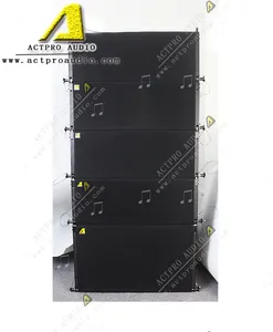 Vera210 2*10 ''सींग neodymium वक्ताओं लाइन सरणी ध्वनि प्रणाली काले सन्टी प्लाईवुड कैबिनेट पीक शक्ति 4000w मजबूत लाइन सरणी