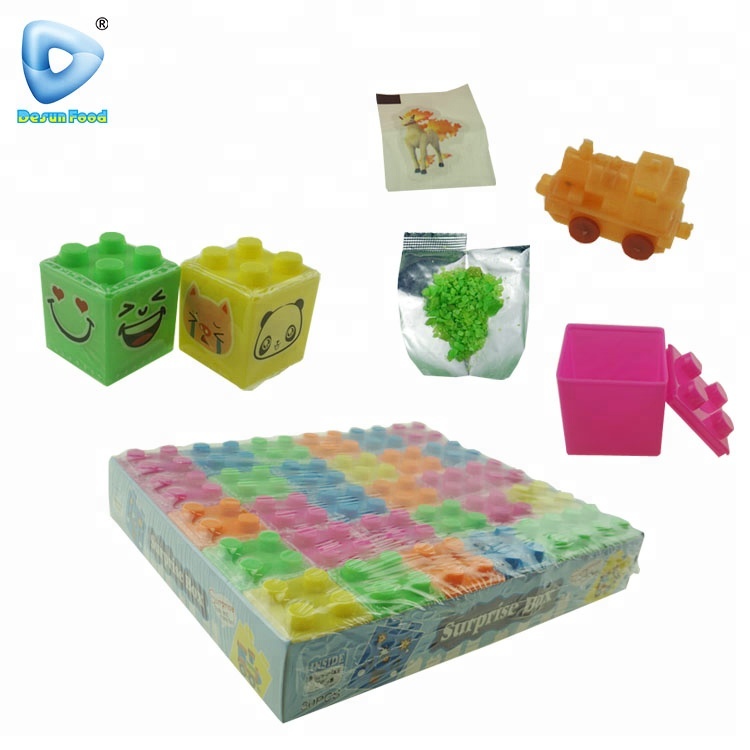 Лидер продаж, игрушечные строительные блоки, конфеты с татуировкой