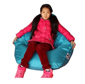 Modern European and Asian Design <strong>Bean</strong> <strong>Bag</strong> Chair Living Room Sofa <strong>Pouffe</strong> with Removable Fabric Cover Single Seat - Product Image 1