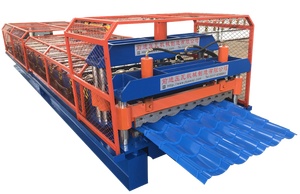 Stalen Profiel Geglazuurde Dakpan <span class=keywords><strong>Making</strong></span> <span class=keywords><strong>Machine</strong></span> Roll Forming <span class=keywords><strong>Machine</strong></span> - Product Image 3