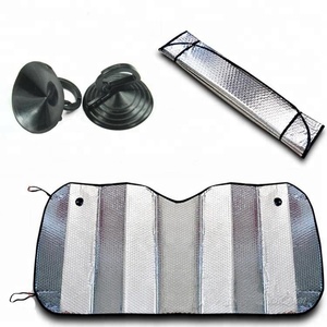 الألومنيوم احباط فقاعة الزجاج الأمامي سيارة الشمس الظل - Product Image 1