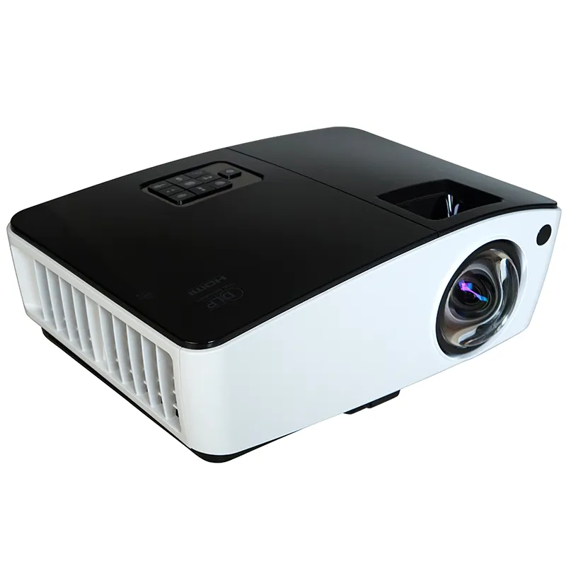 Yeni VS-276 DLP 5000 lümen ultra kısa mesafeli projektör tasarlanmış İş eğitim <span class=keywords><strong>m</strong></span>ühendisliği 3d hologram projektör