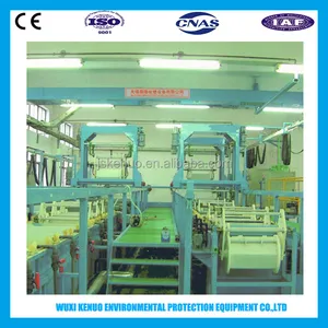 Automatic zinc barrel plating production line for fastener plating