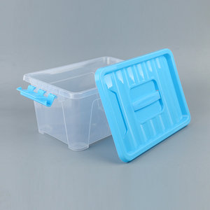 Kotak Penyimpanan Plastik Rumah Mainan Blok Bangunan Berkualitas Tinggi dengan Pegangan - Product Image 2