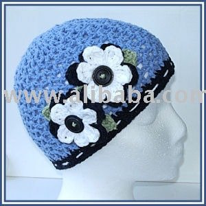 Bonnet tricoté vintage, nouveaux modèles, chapeau de tête, tricoté crâne - Product Image 2