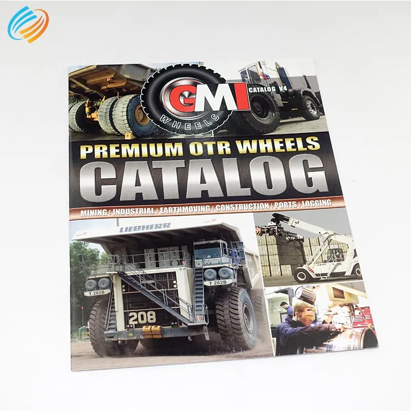 Custom The Cheapest Saddle Stitching Auto Spare Parts Catalogues Printing Paper
