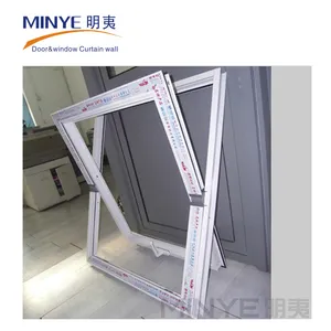 China lieferant aluminium horizontale pivot windows center pivot hing windows