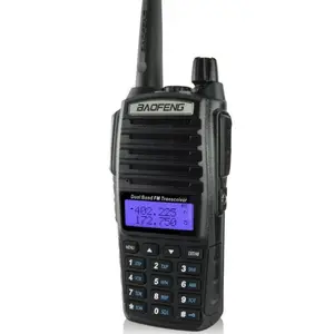 智利加拿大马来西亚热销宝峰双频FM收发器VHF/UHF 5瓦远程宝峰UV-82手持双向收音机