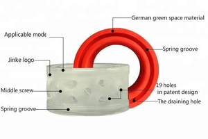 JINKE Urethane Cushion <strong>Buffer</strong> for Shock Absorber <strong>Coil</strong> Spring - Product Image 3