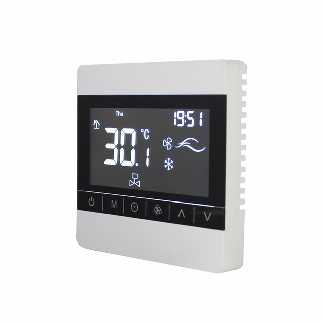 Modbus RS232 Fan Coil Room Thermostat