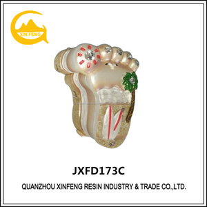Venta caliente nuevo diseño de <span class=keywords><strong>la</strong></span> resina artes huella forma de recuerdos favorece caja de joyería - Product Image 4