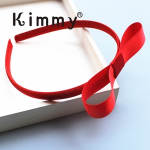 Serre-tête pour filles et enfants avec petit nœud, 196 couleurs, ruban gros-grain KIMMY, pour la vie quotidienne - Product Image 4