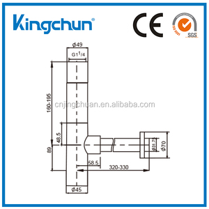 <span class=keywords><strong>Siphon</strong></span> <span class=keywords><strong>de</strong></span> lavabo Geberit Ø <span class=keywords><strong>32</strong></span> mm - Product Image 2